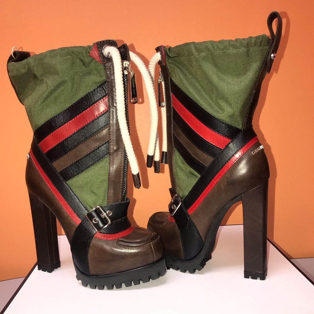DSQUARED2 Women’s Ankle Boot Snow Mobile Size 37